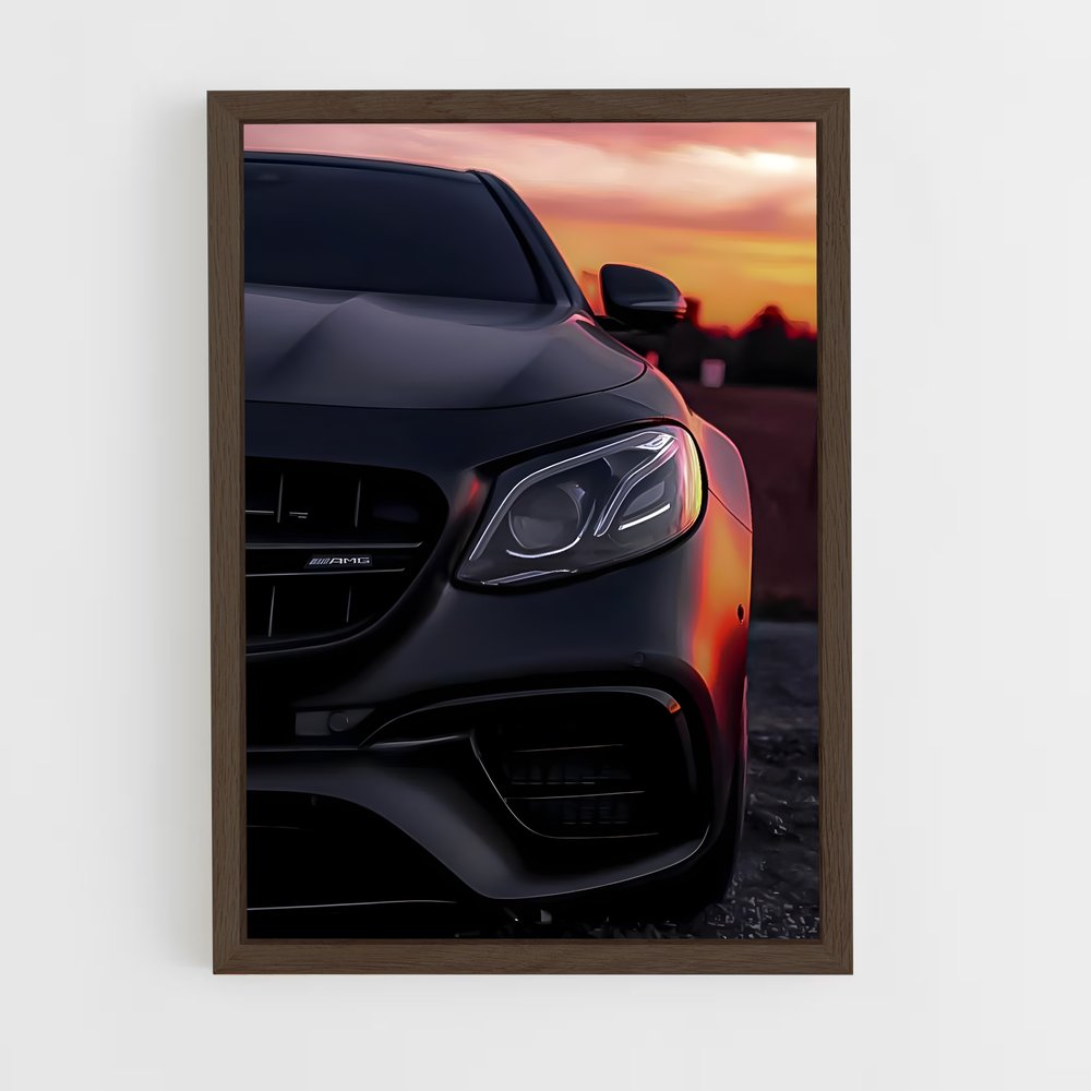 Poster Sombre Élan – affiche Mercedes (vue 5)